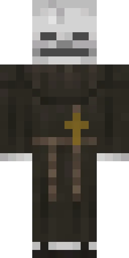 Страшный скин Майнкрафт — скачать PNG бесплатно