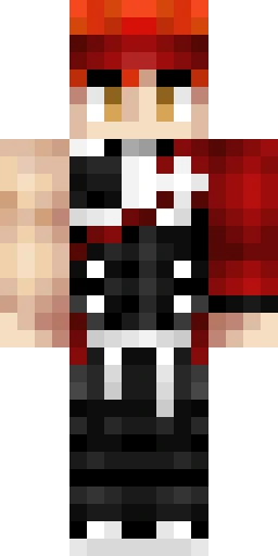 Аниме скин Майнкрафт — скачать PNG бесплатно