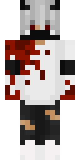 Страшный скин Майнкрафт — скачать PNG бесплатно