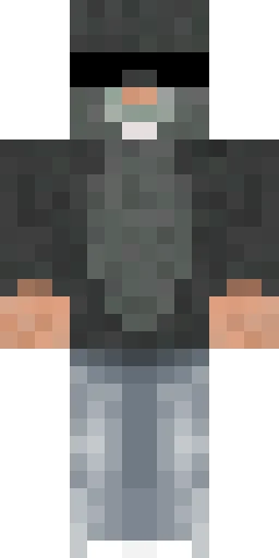В очках скин Майнкрафт — скачать PNG бесплатно