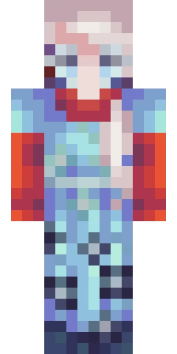 Страшный скин Майнкрафт — скачать PNG бесплатно