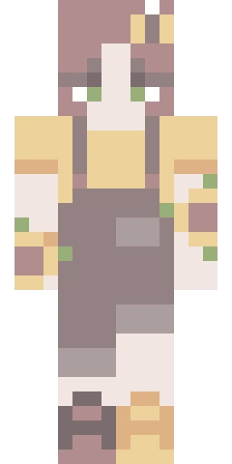 Жёлтый скин Майнкрафт — скачать PNG бесплатно