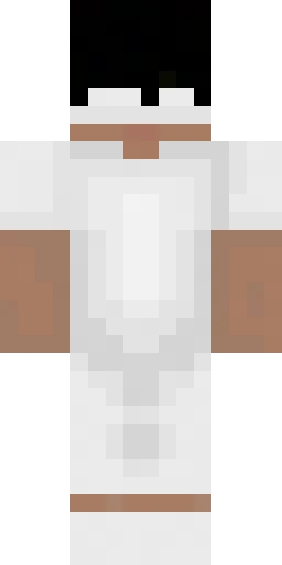 Белый скин Майнкрафт — скачать PNG бесплатно