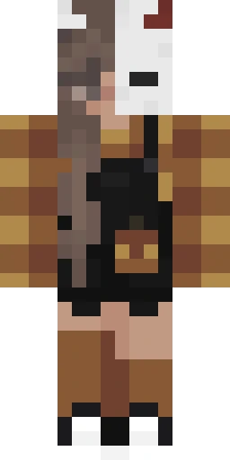 Страшный скин Майнкрафт — скачать PNG бесплатно