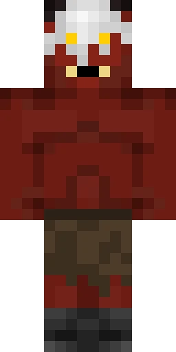Страшный скин Майнкрафт — скачать PNG бесплатно