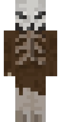 Страшный скин Майнкрафт — скачать PNG бесплатно