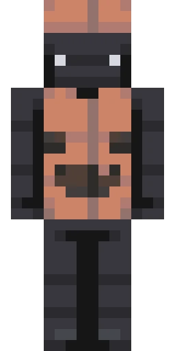 Страшный скин Майнкрафт — скачать PNG бесплатно