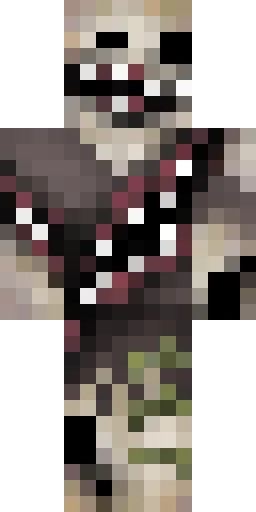 Страшный скин Майнкрафт — скачать PNG бесплатно