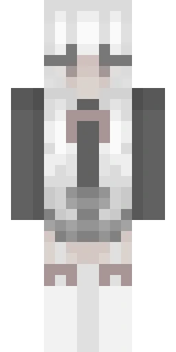 Серый скин Майнкрафт — скачать PNG бесплатно