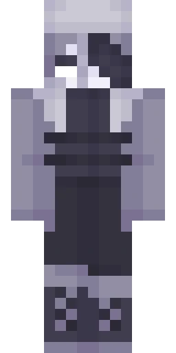 Серый скин Майнкрафт — скачать PNG бесплатно
