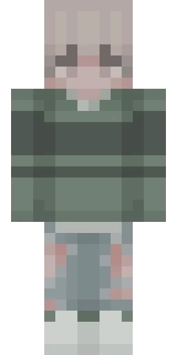 Зелёный скин Майнкрафт — скачать PNG бесплатно