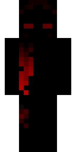 Тёмный скин Майнкрафт — скачать PNG бесплатно