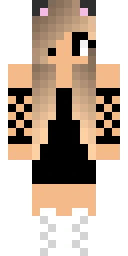 Кошка скин Майнкрафт — скачать PNG бесплатно