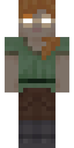 Страшный скин Майнкрафт — скачать PNG бесплатно
