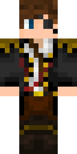 Пират скин Майнкрафт — скачать PNG бесплатно