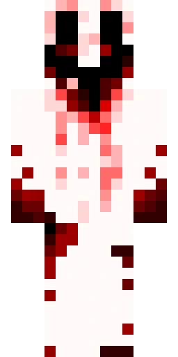 Страшный скин Майнкрафт — скачать PNG бесплатно