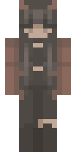 Тёмный скин Майнкрафт — скачать PNG бесплатно