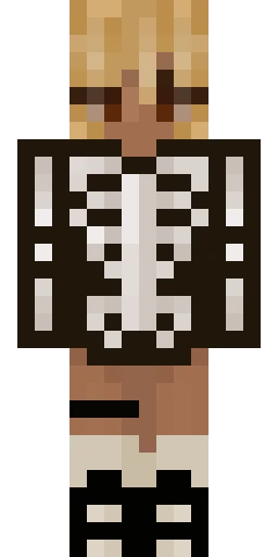 Страшный скин Майнкрафт — скачать PNG бесплатно