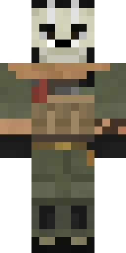 Страшный скин Майнкрафт — скачать PNG бесплатно