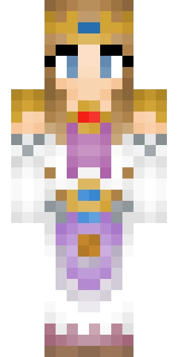 Принцесса скин Майнкрафт — скачать PNG бесплатно