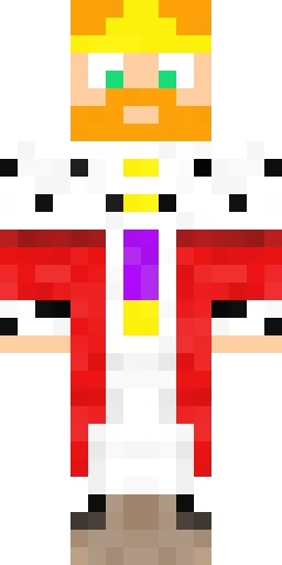 Король скин Майнкрафт — скачать PNG бесплатно