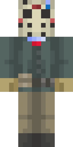Страшный скин Майнкрафт — скачать PNG бесплатно