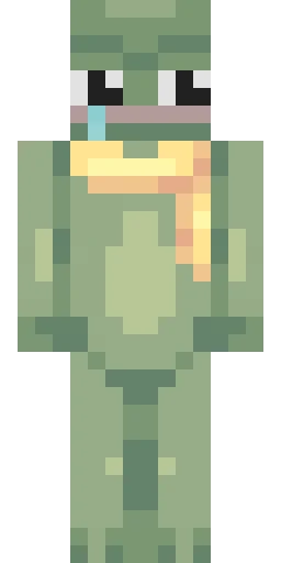 Лягушка скин Майнкрафт — скачать PNG бесплатно