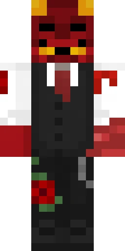 Демон скин Майнкрафт — скачать PNG бесплатно