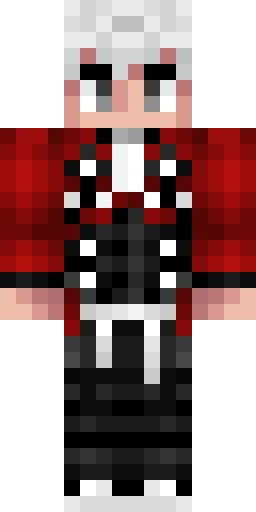 Красный скин Майнкрафт — скачать PNG бесплатно