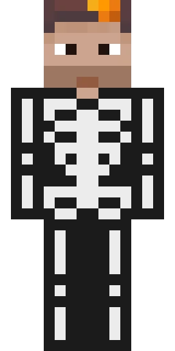Страшный скин Майнкрафт — скачать PNG бесплатно