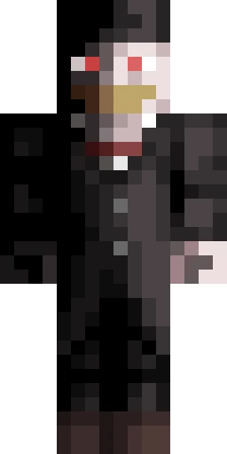 Страшный скин Майнкрафт — скачать PNG бесплатно