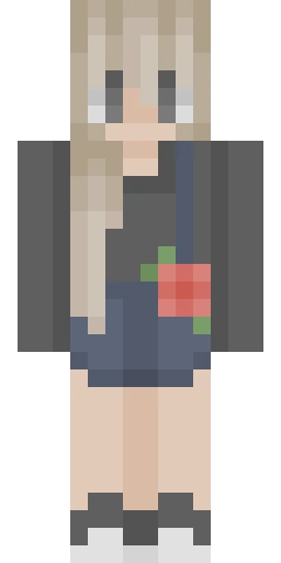 Милый скин Майнкрафт — скачать PNG бесплатно