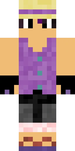 Аниме скин Майнкрафт — скачать PNG бесплатно