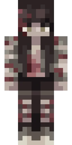 Страшный скин Майнкрафт — скачать PNG бесплатно
