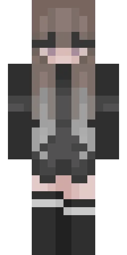 Серый скин Майнкрафт — скачать PNG бесплатно