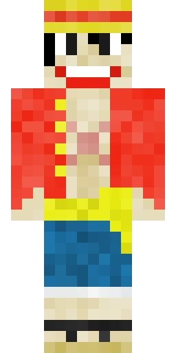 Аниме скин Майнкрафт — скачать PNG бесплатно