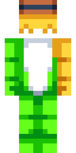 В шапке скин Майнкрафт — скачать PNG бесплатно