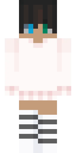 Фембой скин Майнкрафт — скачать PNG бесплатно