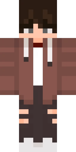 Серый скин Майнкрафт — скачать PNG бесплатно