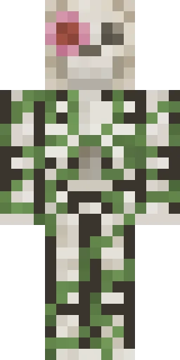 Страшный скин Майнкрафт — скачать PNG бесплатно