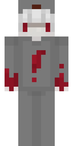 Серый скин Майнкрафт — скачать PNG бесплатно