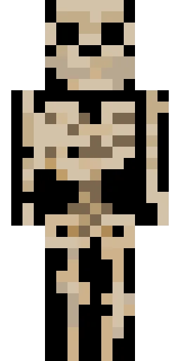 Страшный скин Майнкрафт — скачать PNG бесплатно