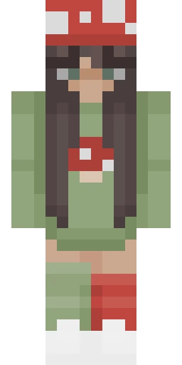 Красный скин Майнкрафт — скачать PNG бесплатно