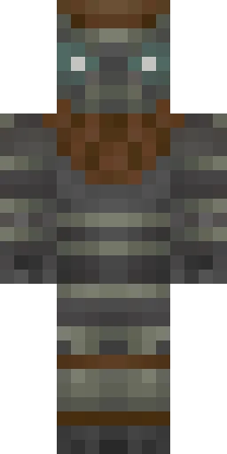 Тёмный скин Майнкрафт — скачать PNG бесплатно