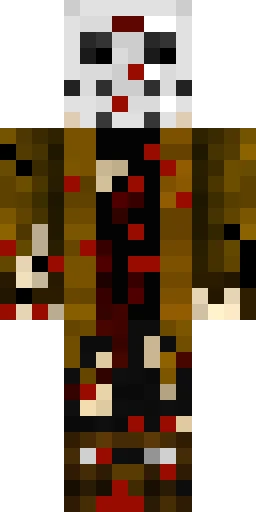 Страшный скин Майнкрафт — скачать PNG бесплатно