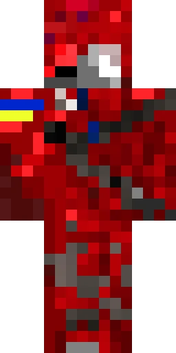 Страшный скин Майнкрафт — скачать PNG бесплатно