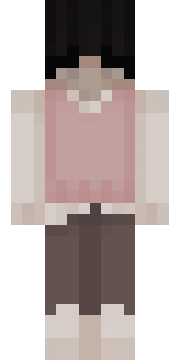 Розовый скин Майнкрафт — скачать PNG бесплатно