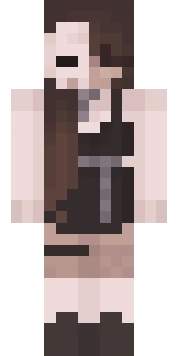 Страшный скин Майнкрафт — скачать PNG бесплатно