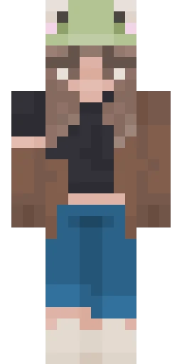 Лягушка скин Майнкрафт — скачать PNG бесплатно