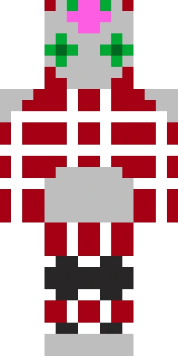 Аниме скин Майнкрафт — скачать PNG бесплатно